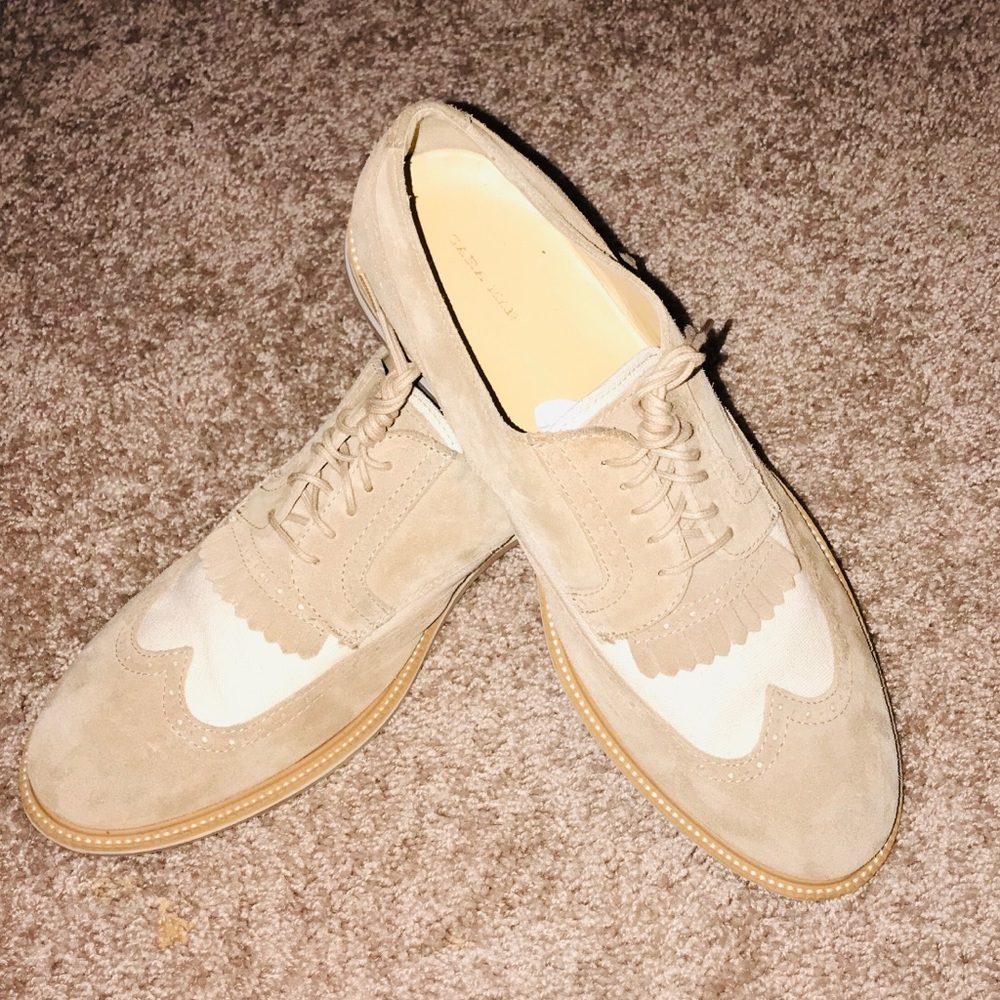 ZARA SUEDE SHOWS SIZE US 11 / EUR 44